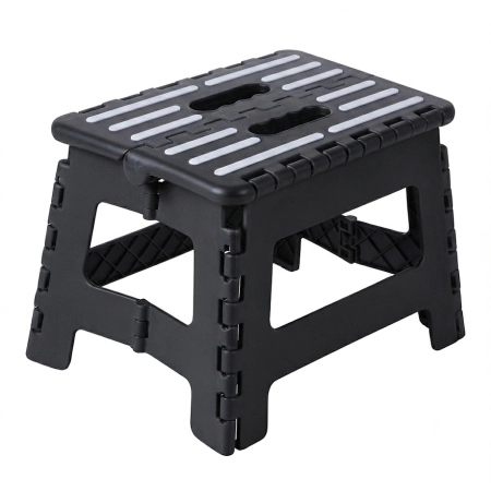Taboret składany krzesełko wielofunkcyjny 29x22x22 cm 3 kolory czarny szary zielony